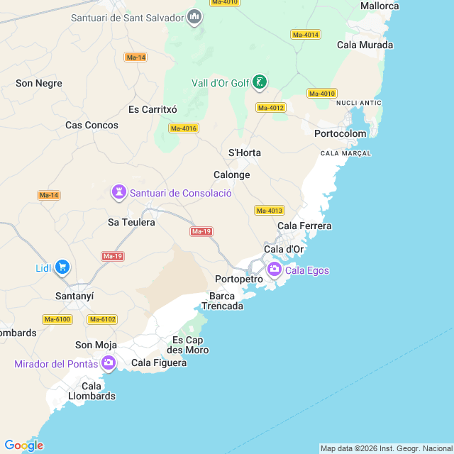Approximate location