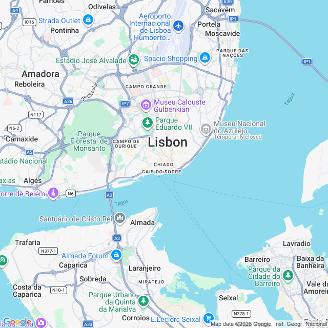 Approximate location