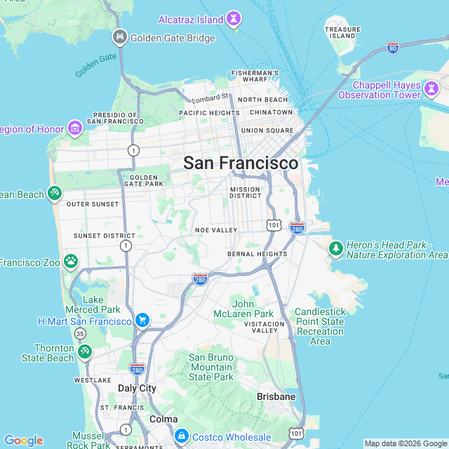 Approximate location