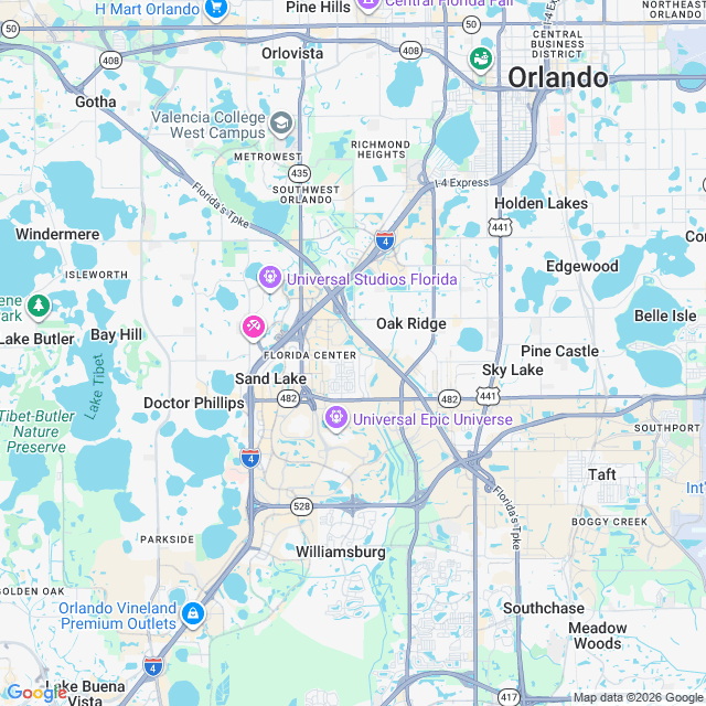 Approximate location