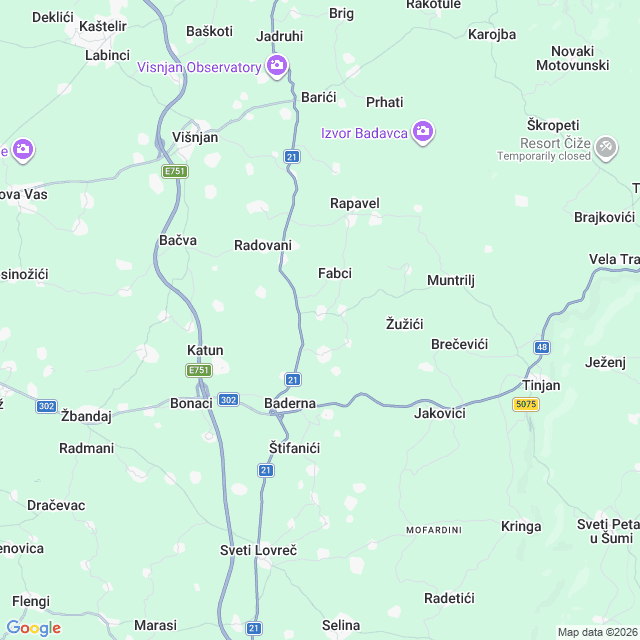 Approximate location