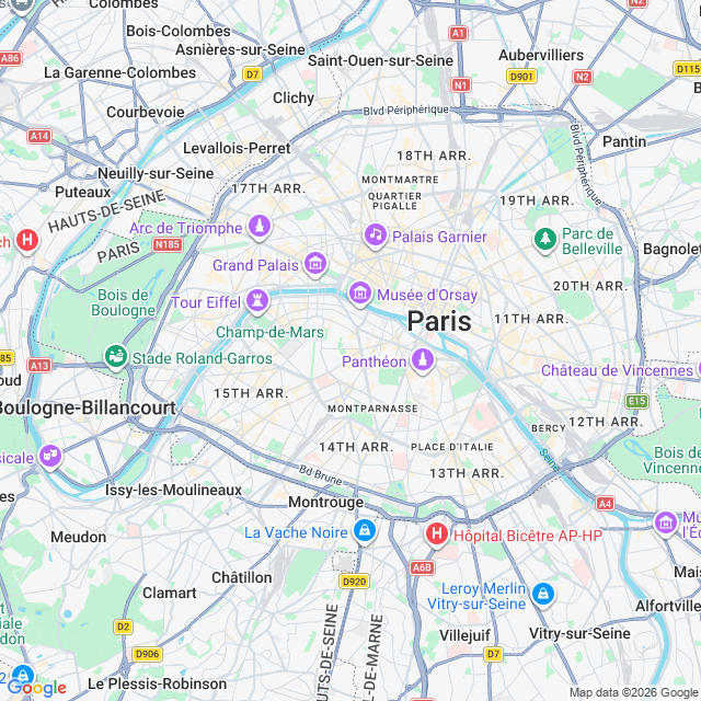 Approximate location