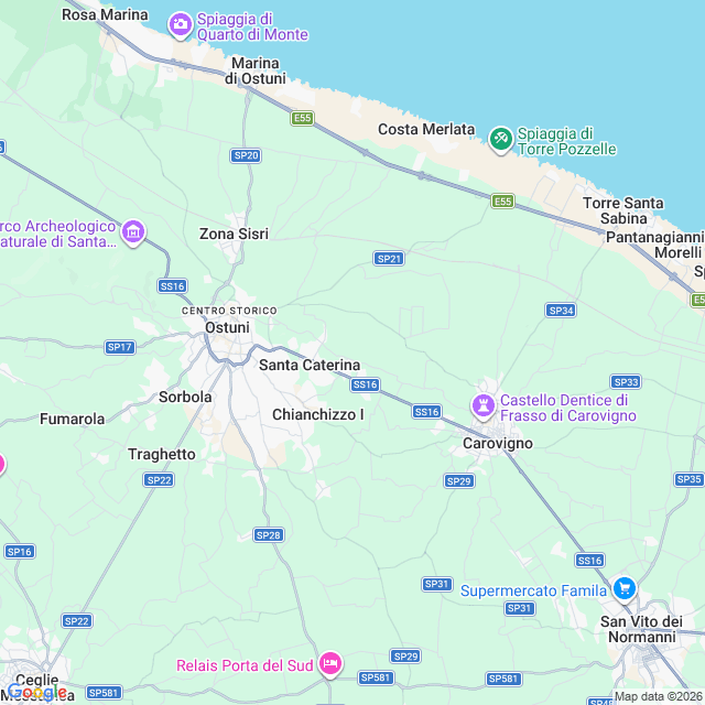 Approximate location