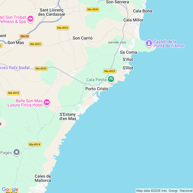 Approximate location
