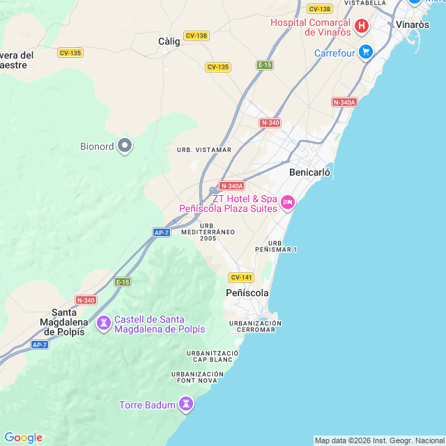 Approximate location