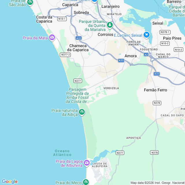 Approximate location