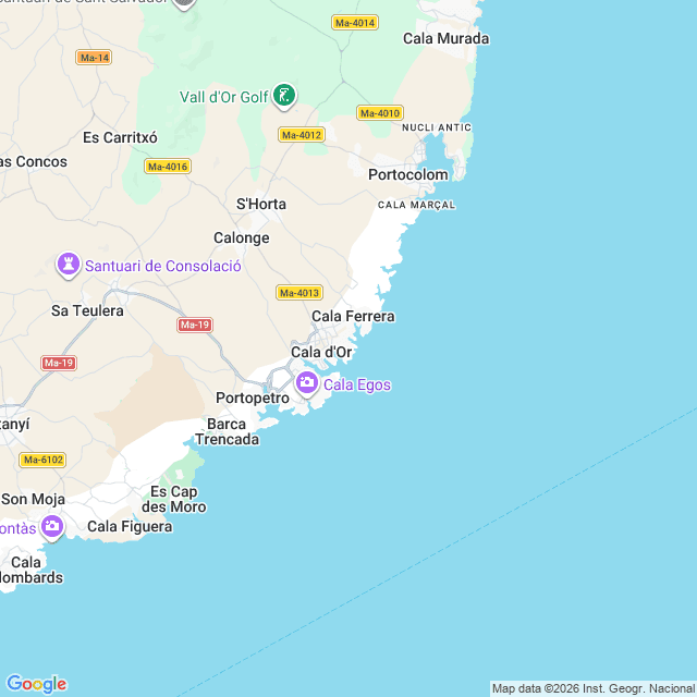 Approximate location