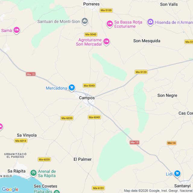 Approximate location