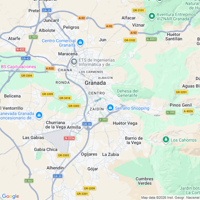 Approximate location