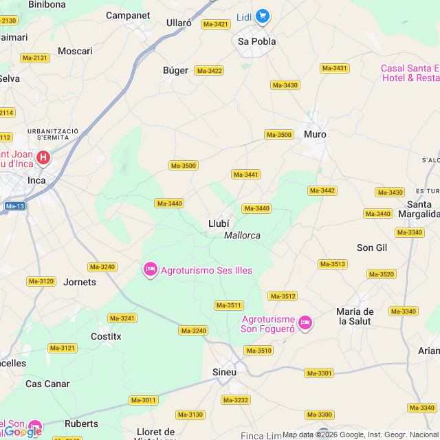 Approximate location