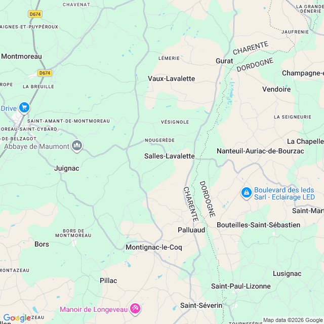 Approximate location