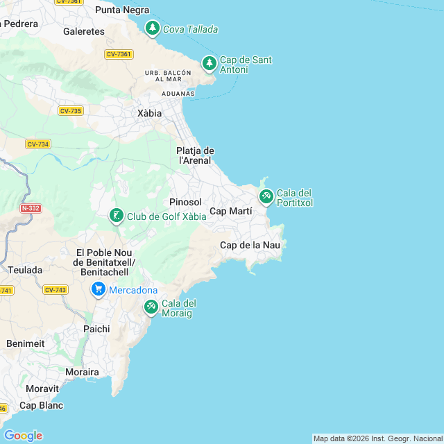 Approximate location