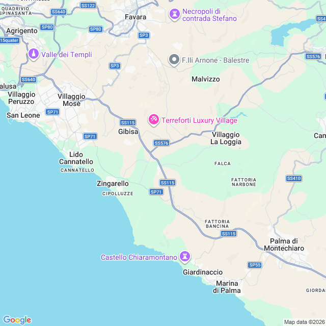 Approximate location