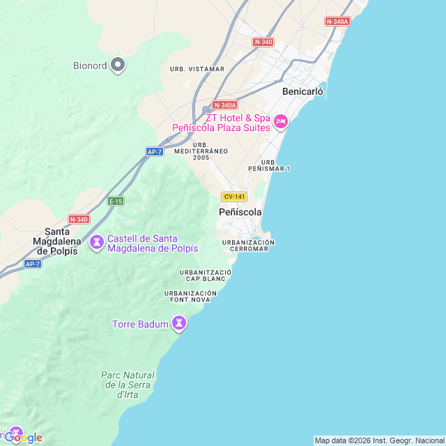 Approximate location