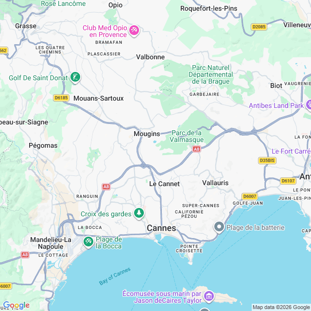 Approximate location