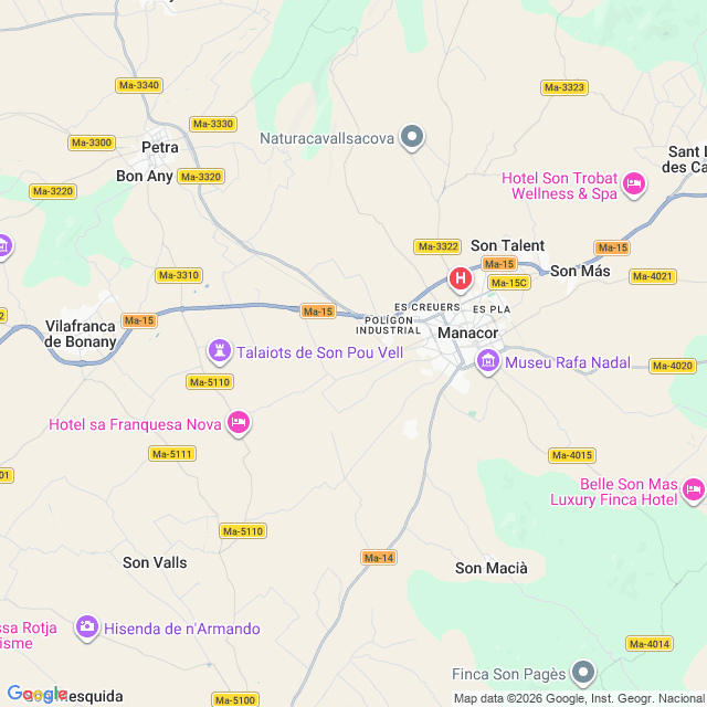 Approximate location