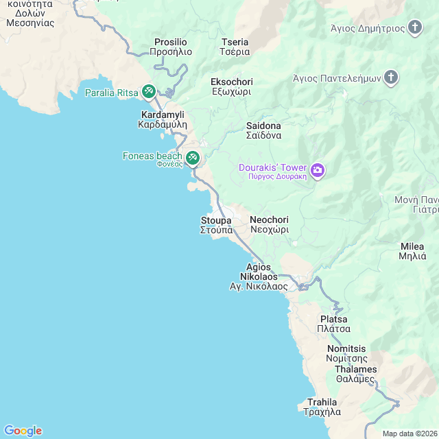 Approximate location