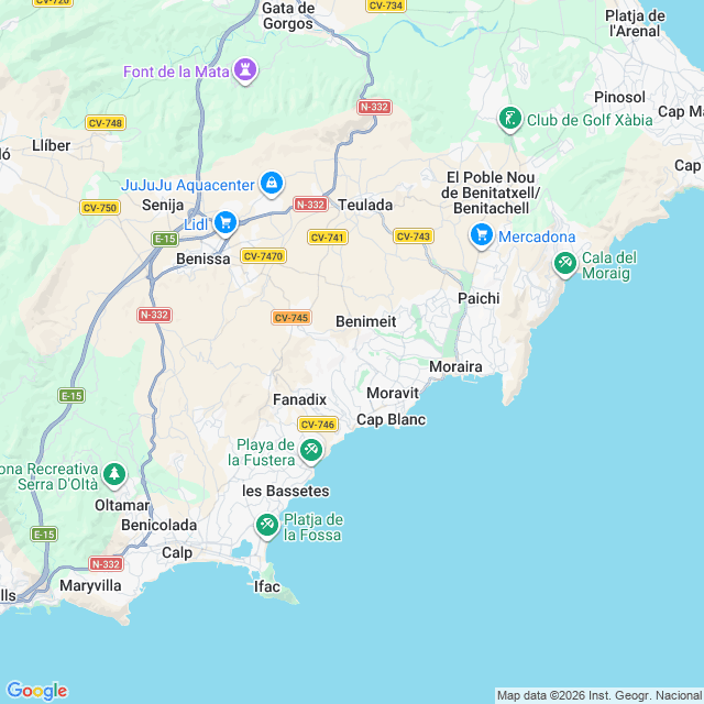 Approximate location