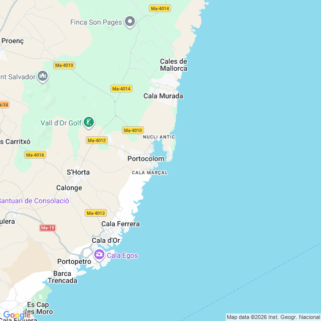 Approximate location