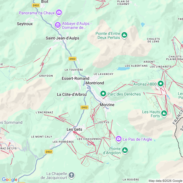 Approximate location