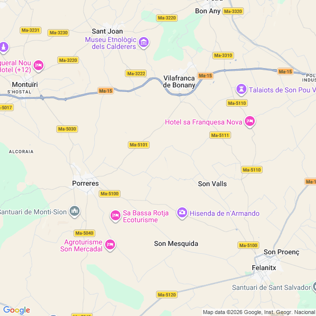 Approximate location