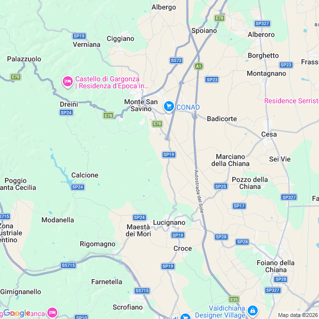 Approximate location
