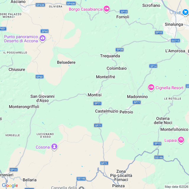 Approximate location