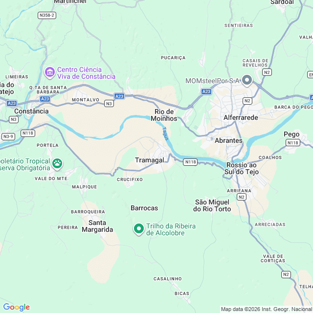 Approximate location