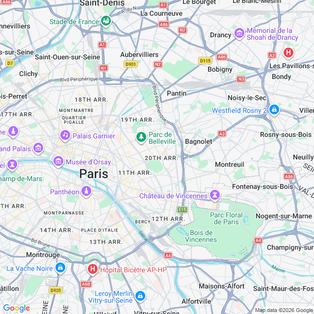 Approximate location