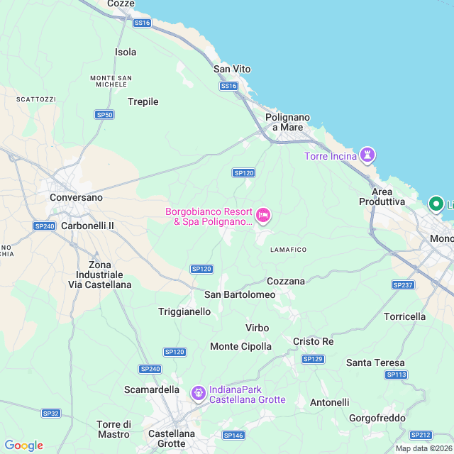 Approximate location