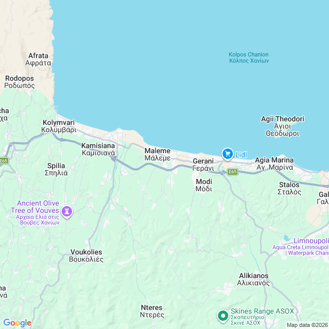 Approximate location
