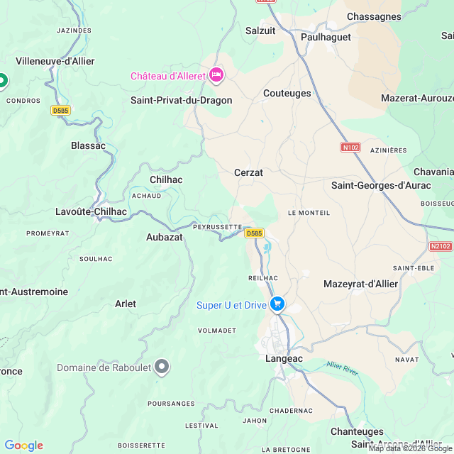 Approximate location