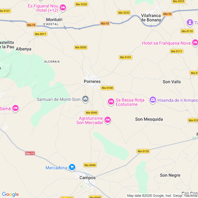 Approximate location