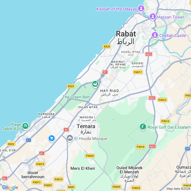 Approximate location