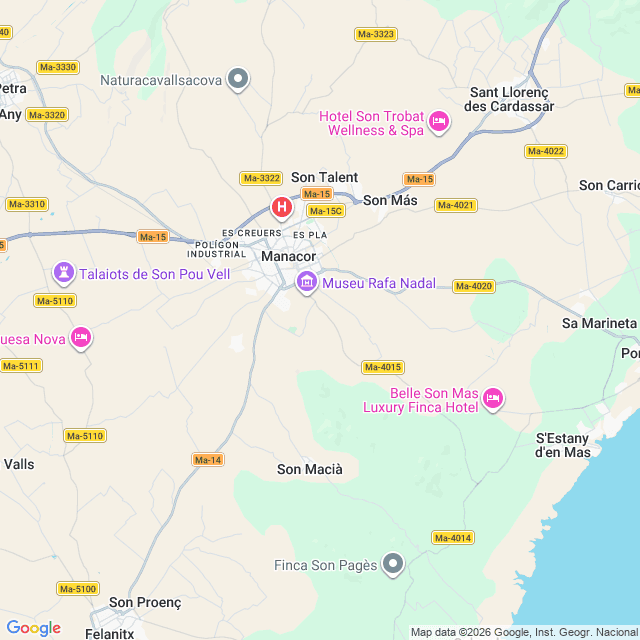 Approximate location