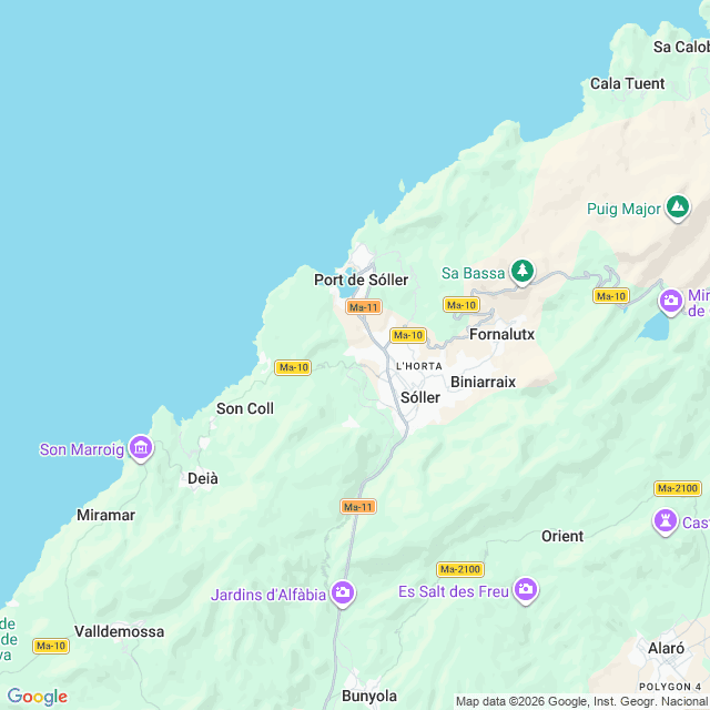 Approximate location