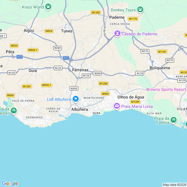 Approximate location