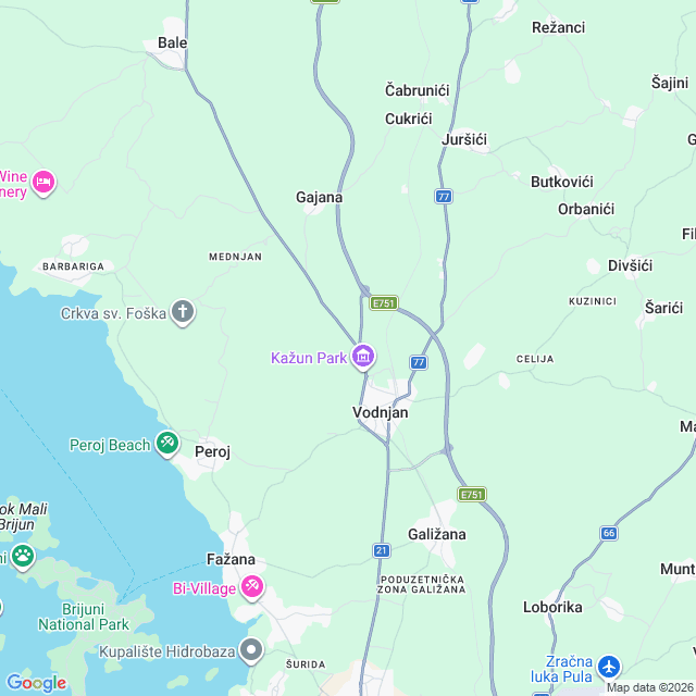 Approximate location