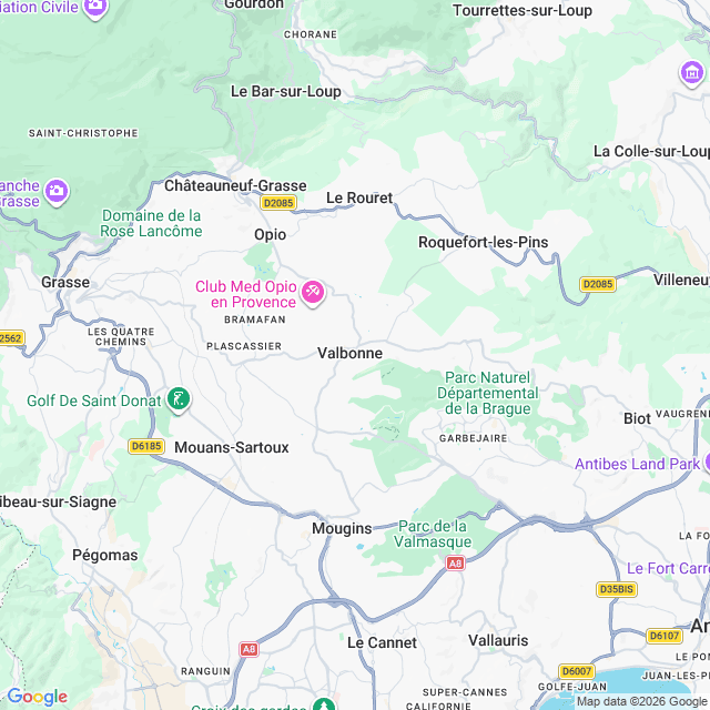 Approximate location