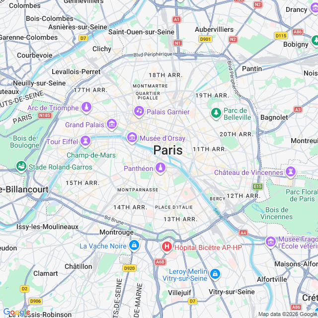 Approximate location