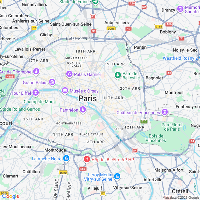 Approximate location