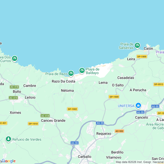 Approximate location