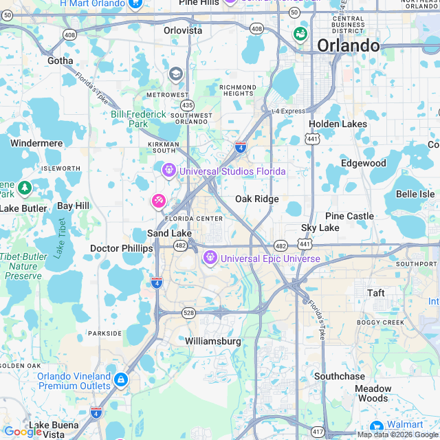 Approximate location