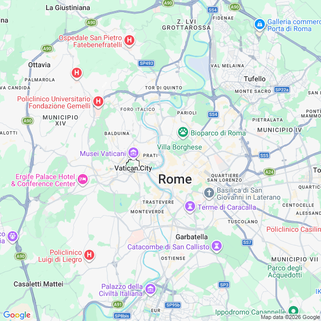 Approximate location