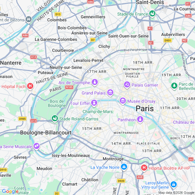 Approximate location