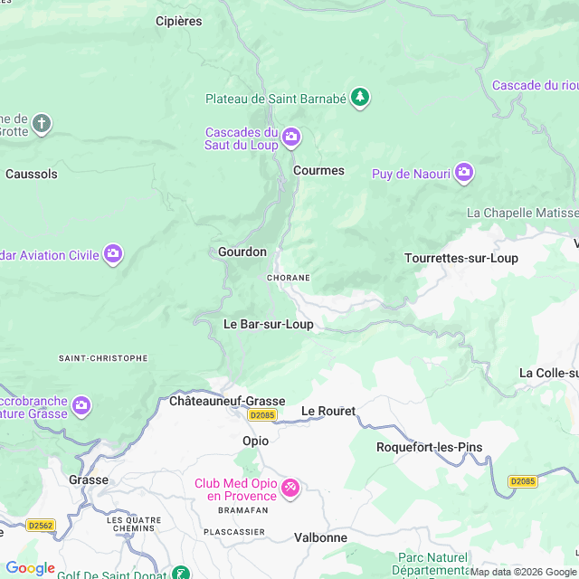 Approximate location
