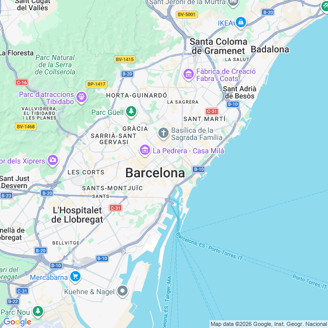 Approximate location