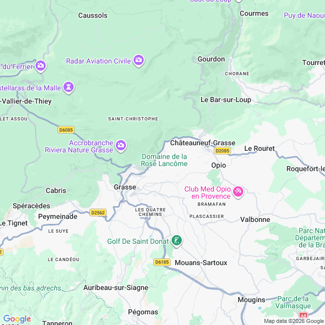 Approximate location