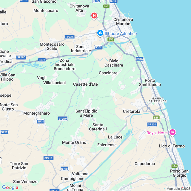 Approximate location