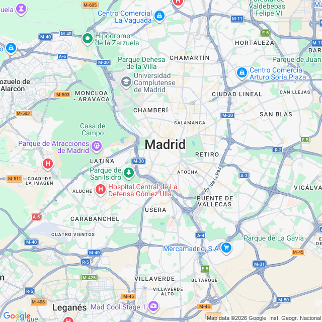 Approximate location